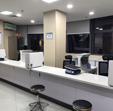 Mini8 in Tertiary Hospital blood draw center